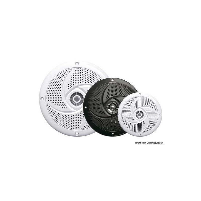 Enceintes ultraslim double cône