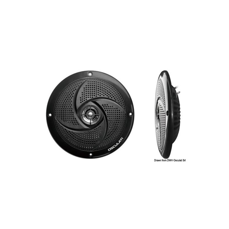 Enceintes ultraslim double cône