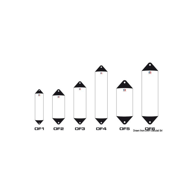 Pare-battages Osculati Heavy Duty