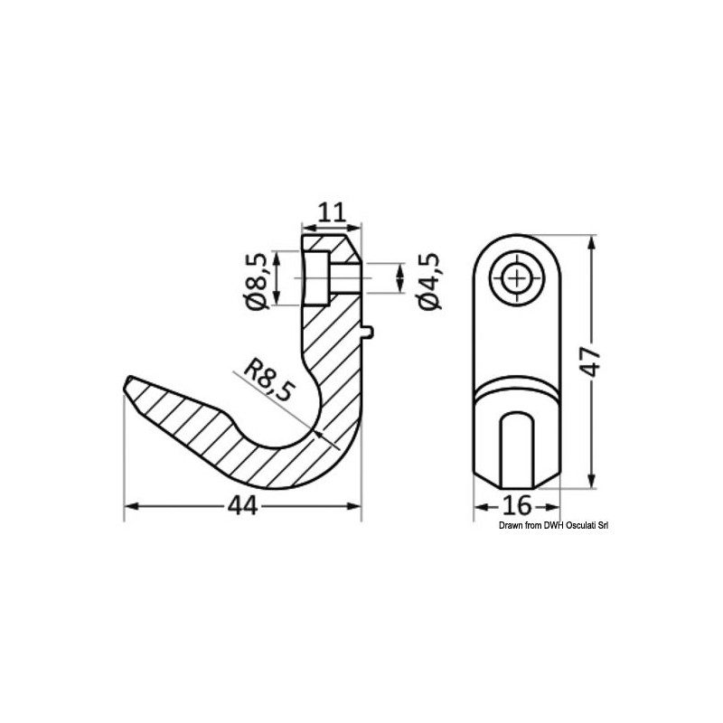 Crochet haute résistance