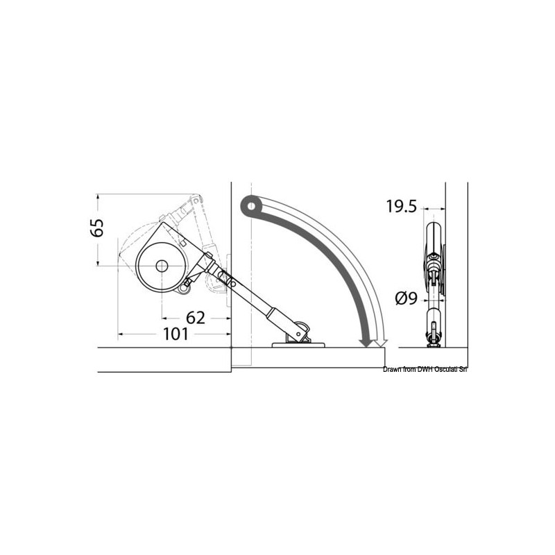 Soft-close pour trappes et coquerons