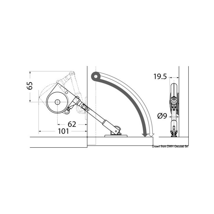 Soft-close pour trappes et coquerons
