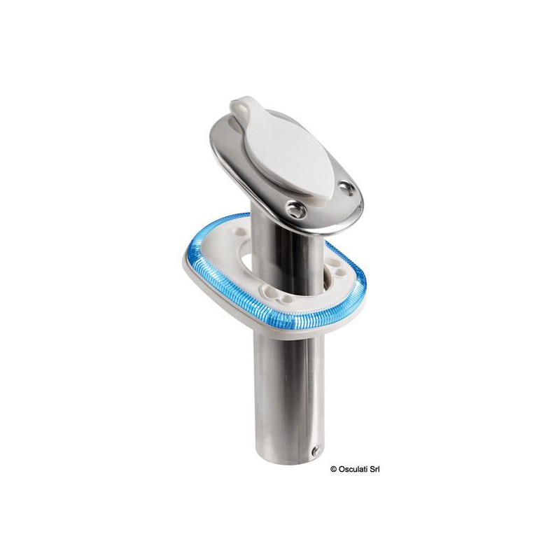 Base éclairée pour porte-cannes