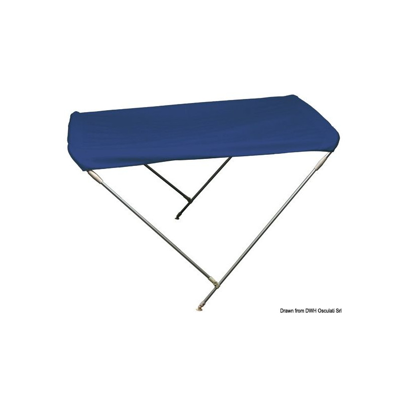 Bimini pliable 2 arceaux