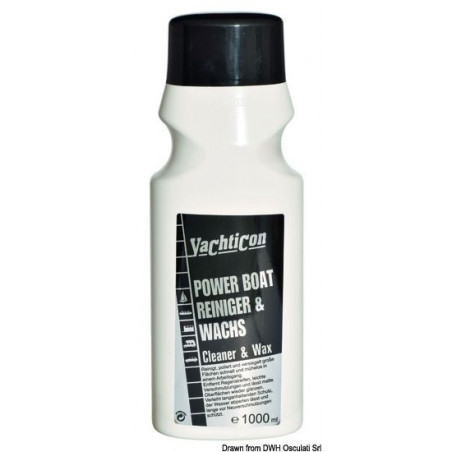Power boat cleaner & wax 