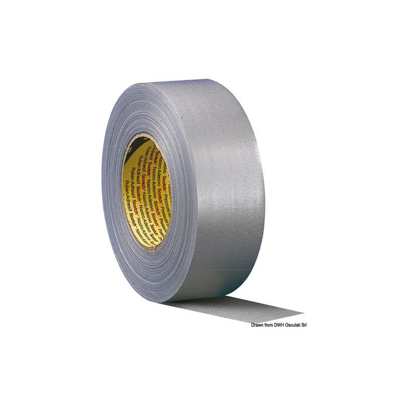 Ruban adhésif toile gris 3M