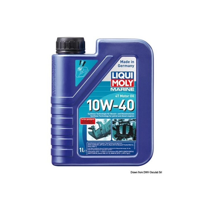 Huile moteur marine 4T 10W-40