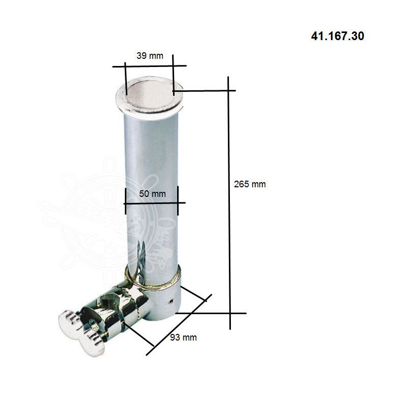 Porte-canne pour balcon 