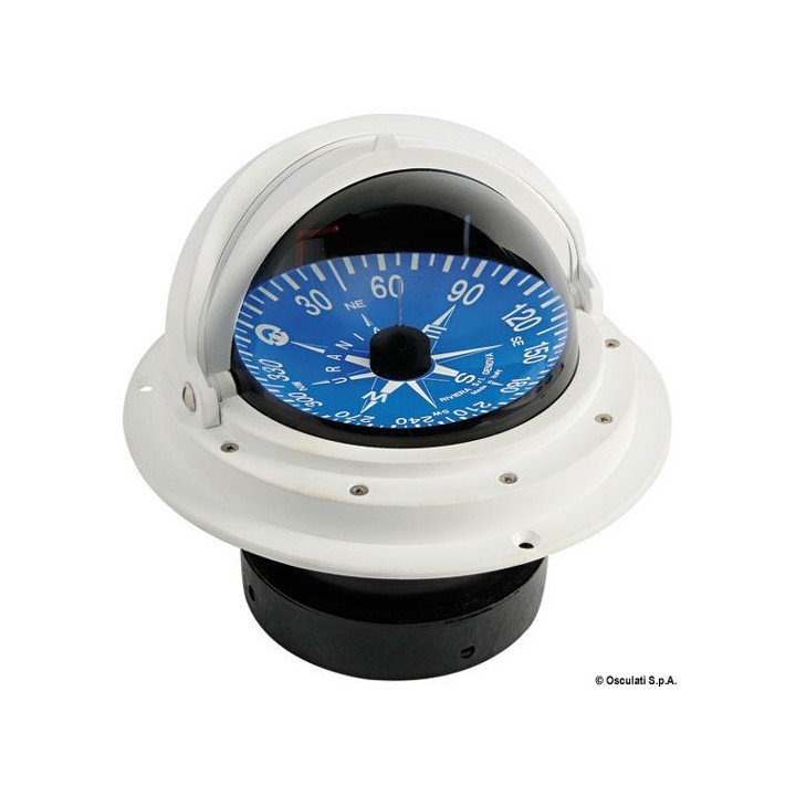 Compas Riviera 4" à encastrer + dôme