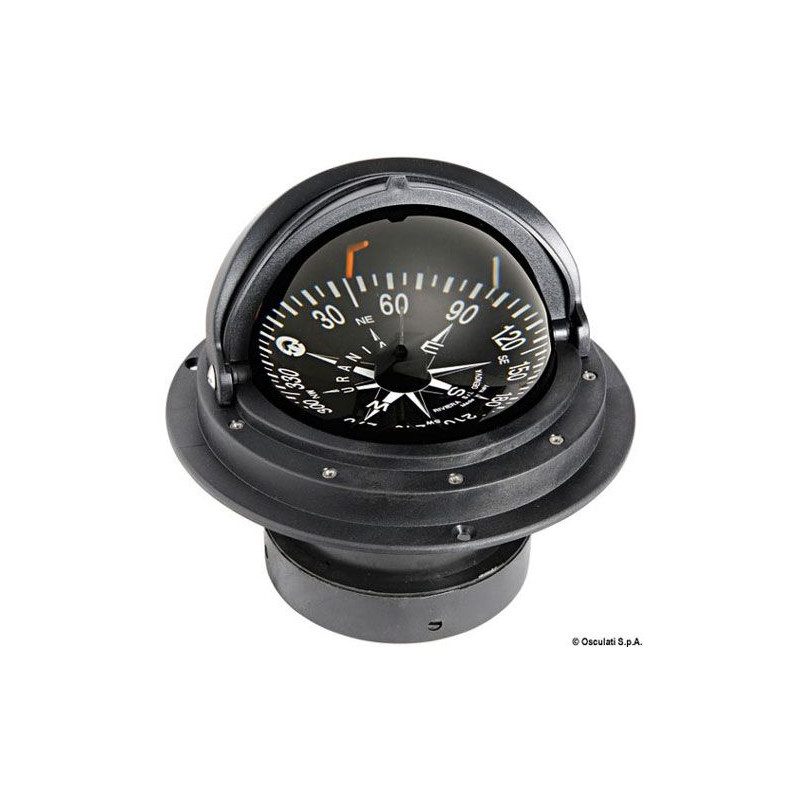 Compas Riviera 4" à encastrer + dôme