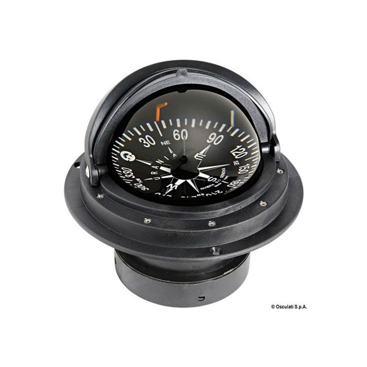 Compas Riviera 4" à encastrer + dôme