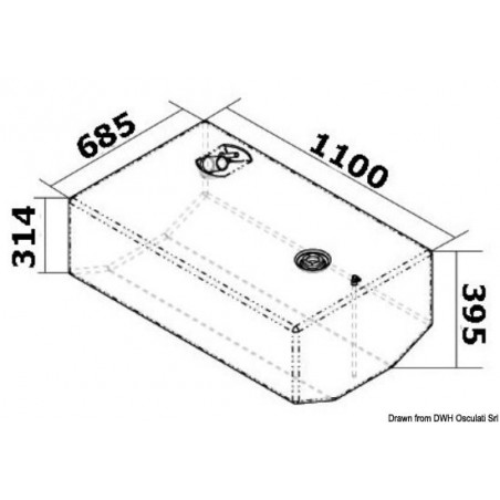 Réservoirs carburant sous plancher