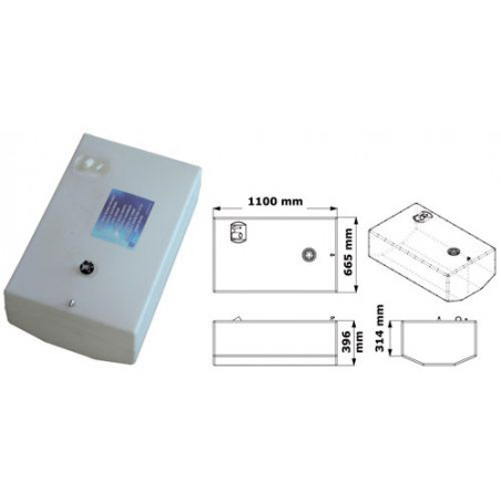 Réservoirs carburant sous plancher