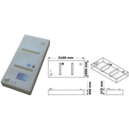 Réservoirs carburant sous plancher