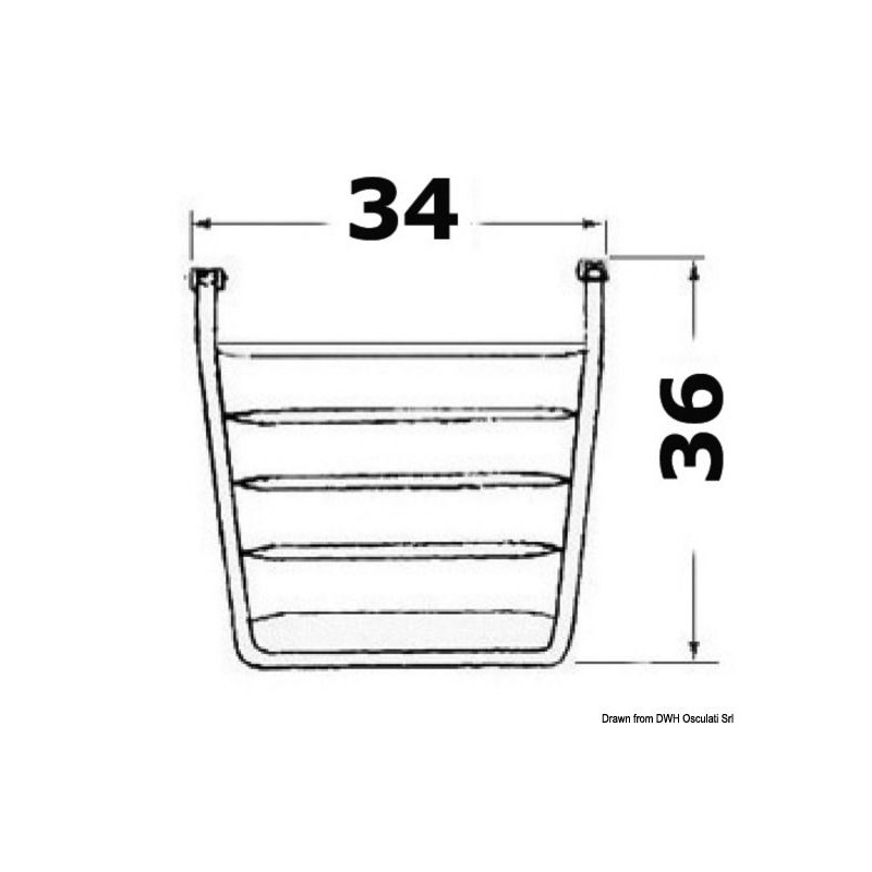 Mini passerelle pour zodiacs 48.420.08-09