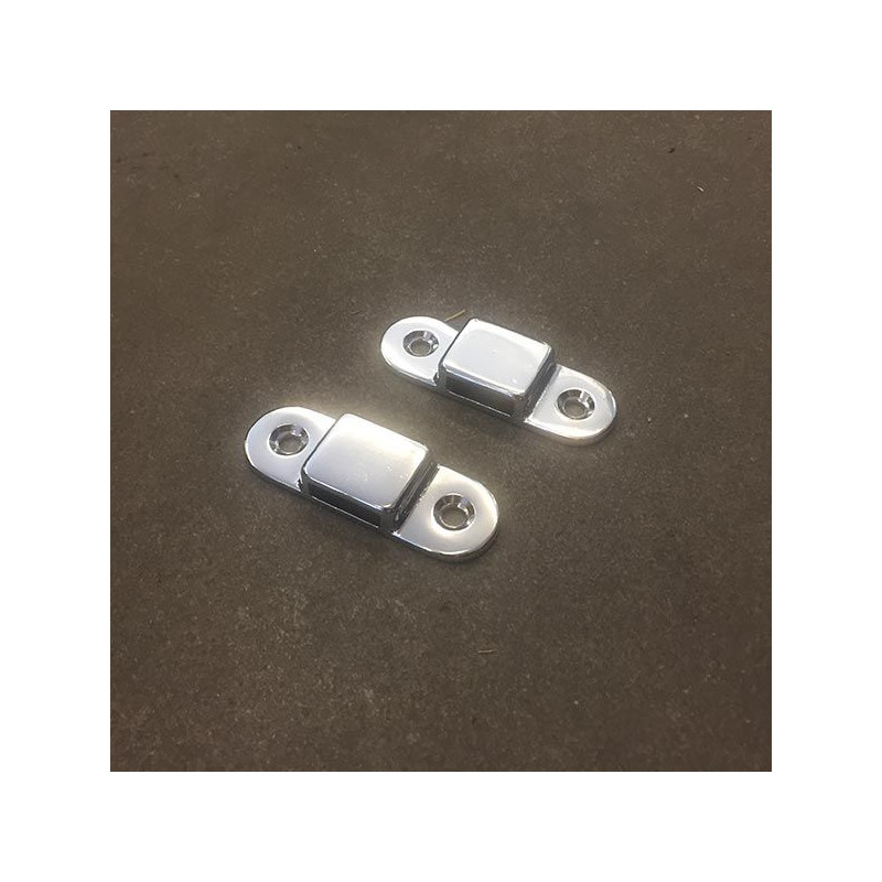 Echelle de bateau en acajou 