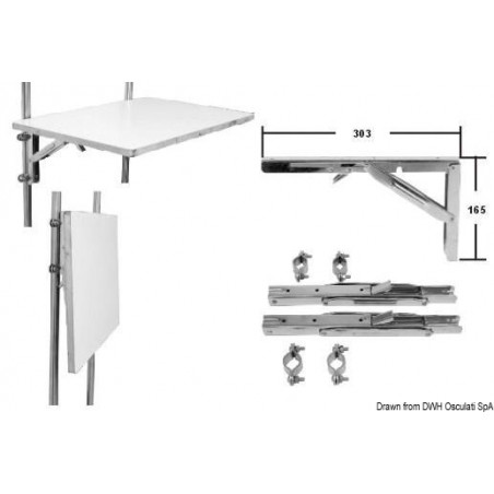 Bras support pour table 