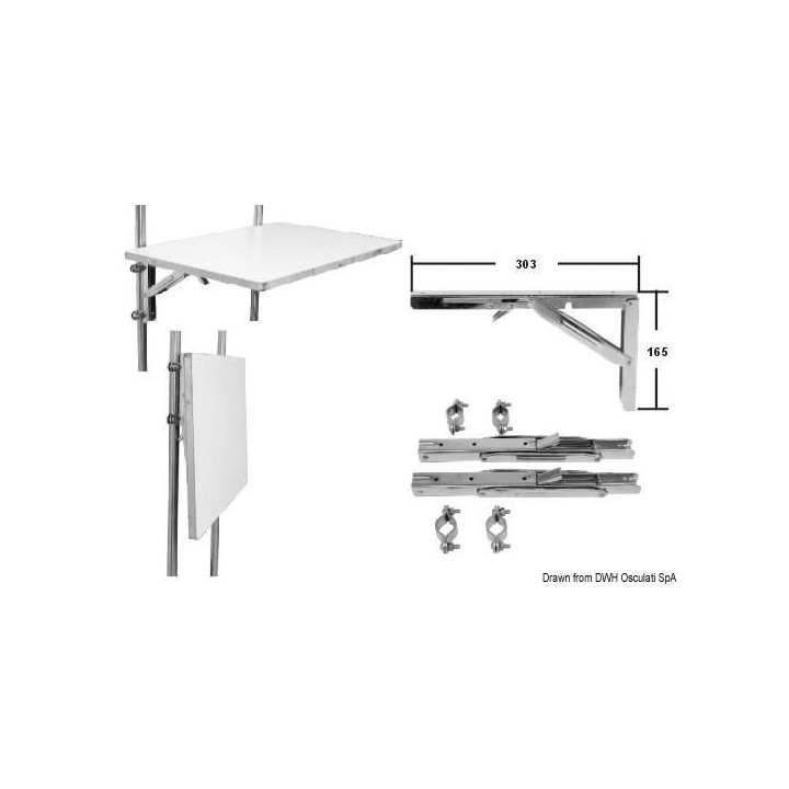 Bras support pour table 
