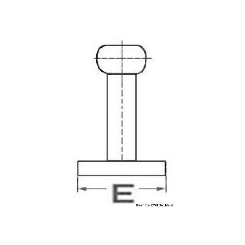 Taquet inox NORDIK Black Line