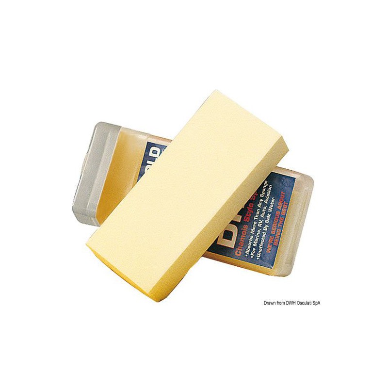 Chiffon et éponge synthétiques 