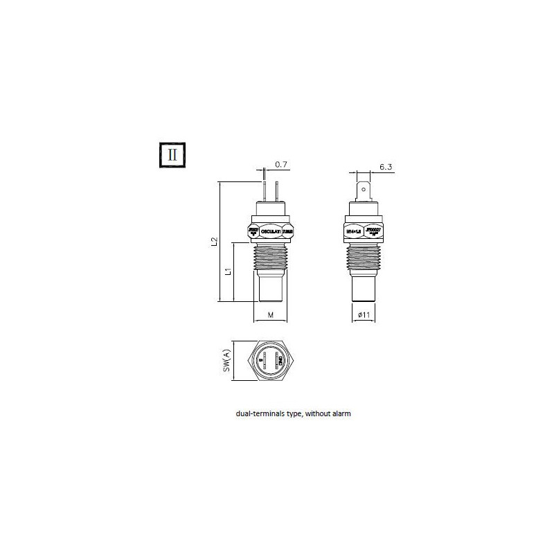 Sonde température VDO