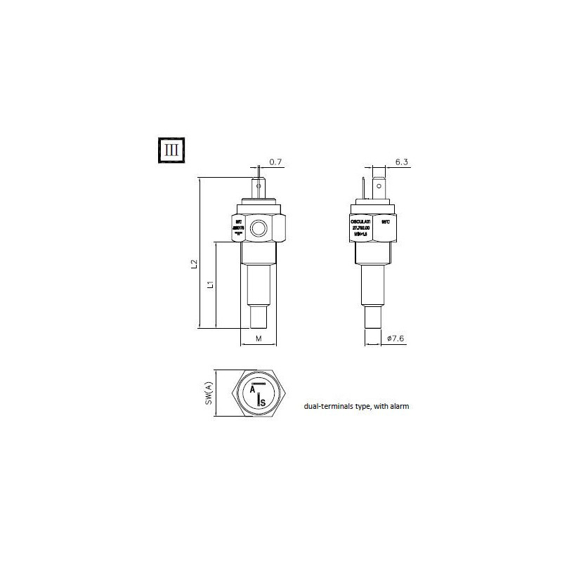 Sonde température VDO