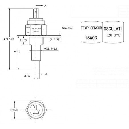 Sonde température