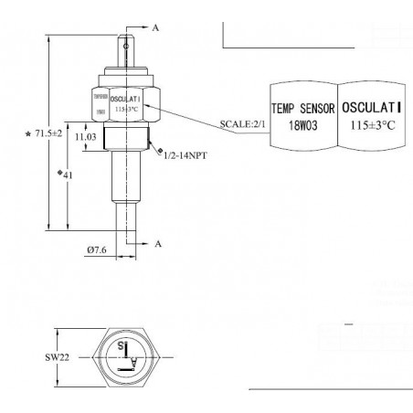 Sonde température