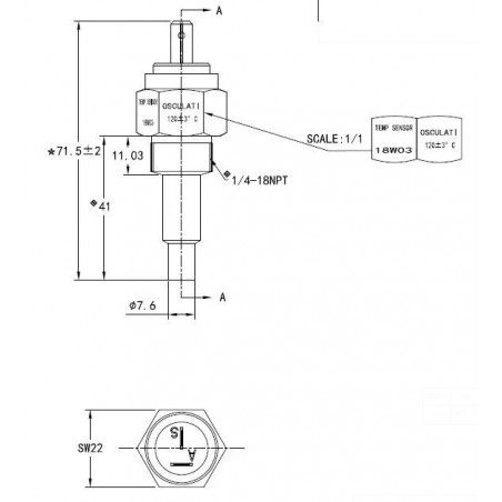 Sonde température