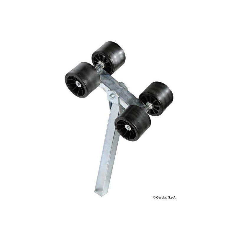 Diabolo latéral basculant