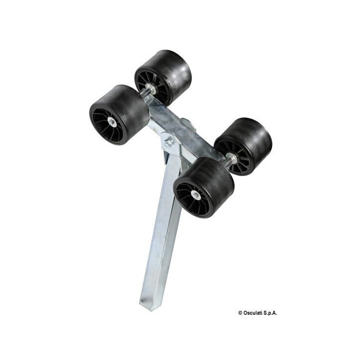 Diabolo latéral basculant