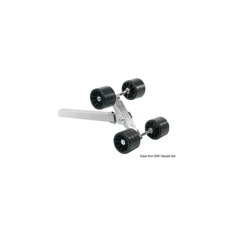 Diabolo latéral basculant