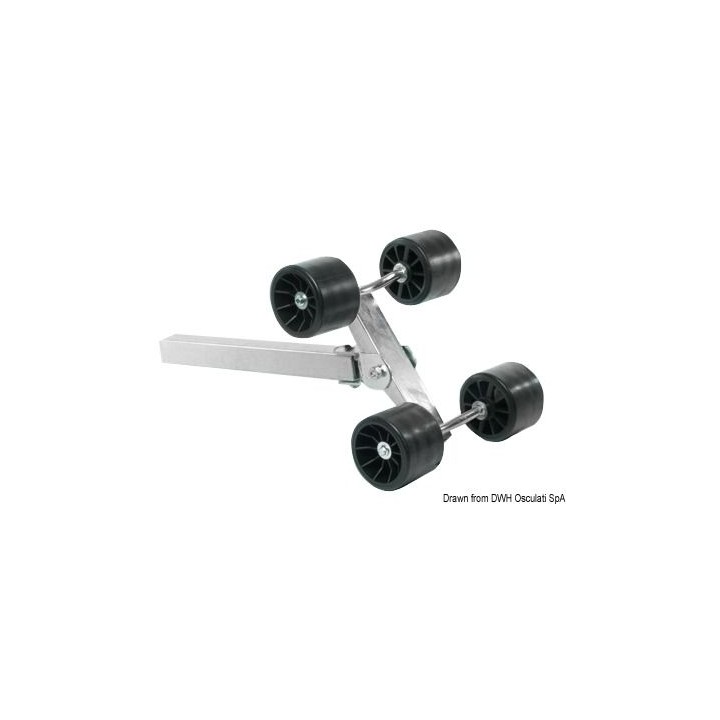 Diabolo latéral basculant