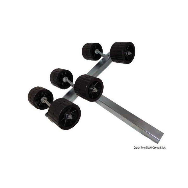 Diabolo latéral basculant