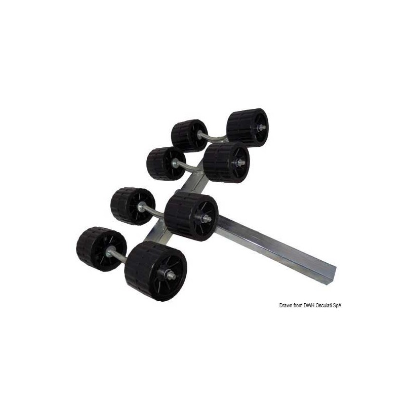 Diabolo latéral basculant