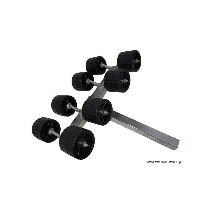 Diabolo latéral basculant