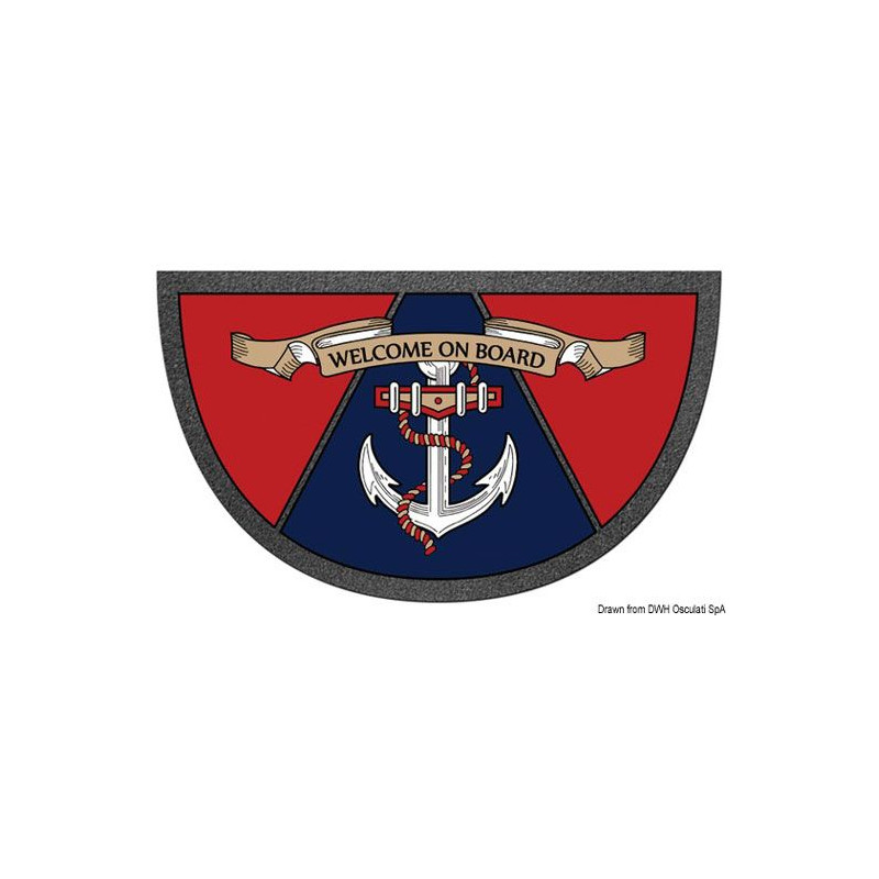 Paillassons demi-lune 