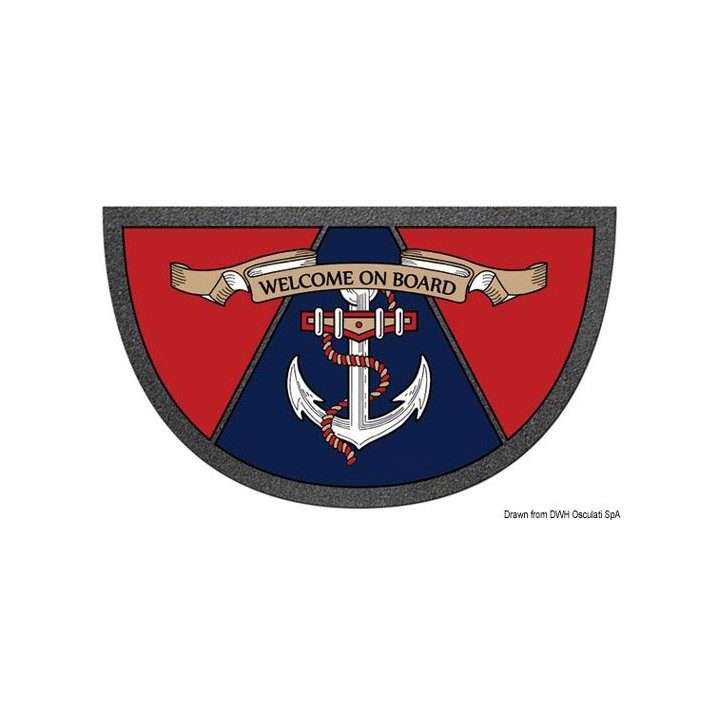 Paillassons demi-lune 