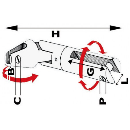 Jonction à double articulation