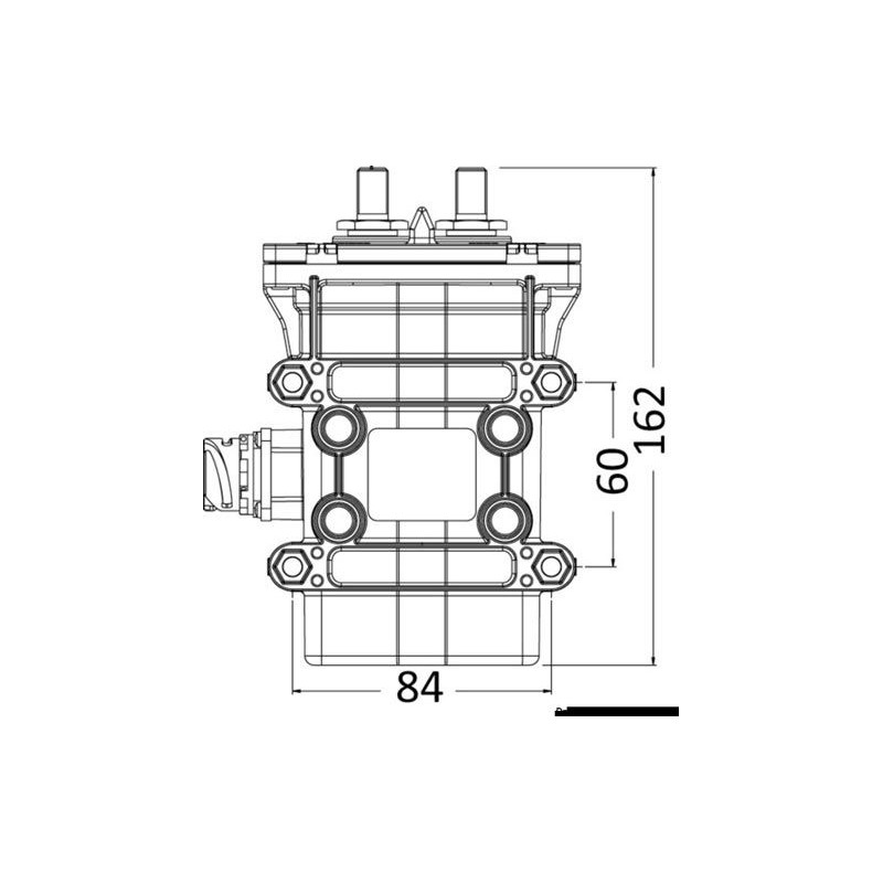 Coupe-batterie/télérupteur 250 A 