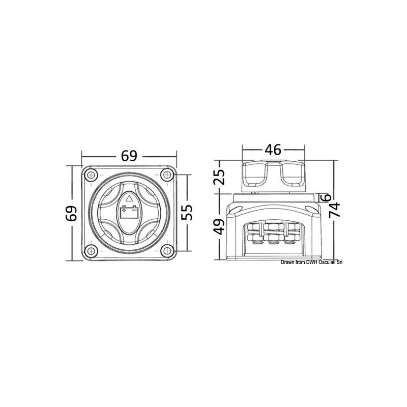 Coupe-circuit batterie de soutien 