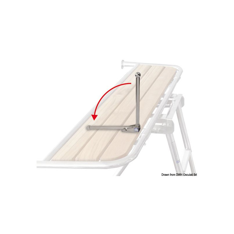 Poignée de remontée rabattable 