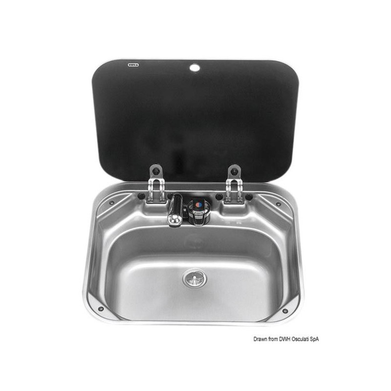 Evier SMEV avec couvercle 