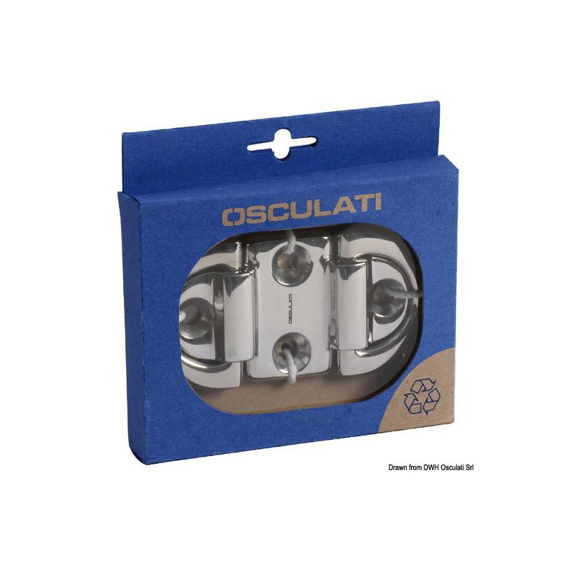 Anneau rabattable Squared      