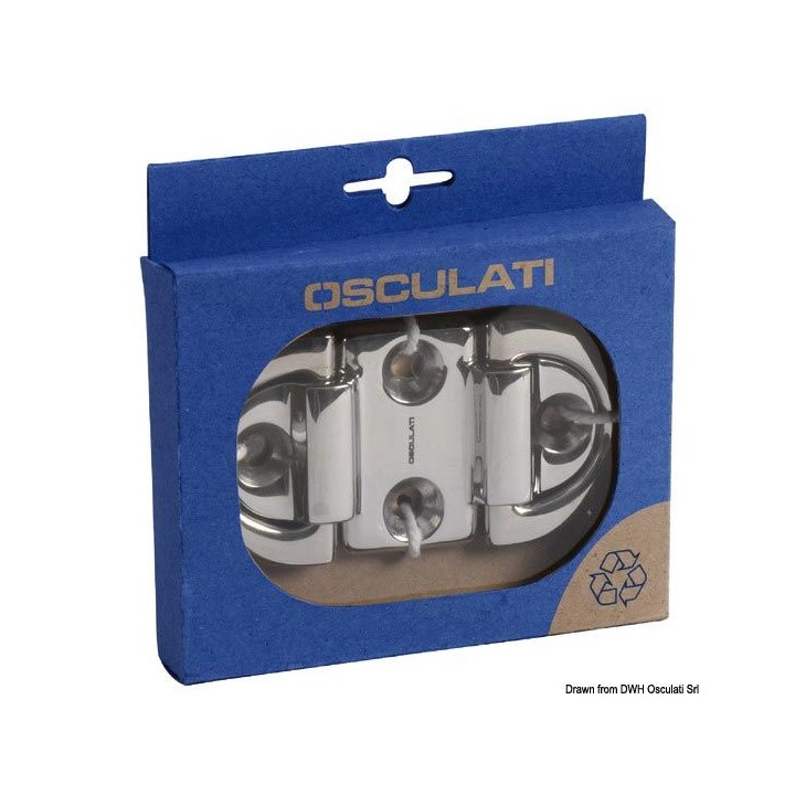 Anneau rabattable Squared      