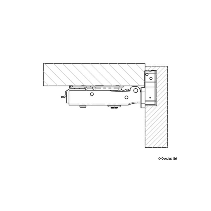 Charnière à ressort Soft Close 