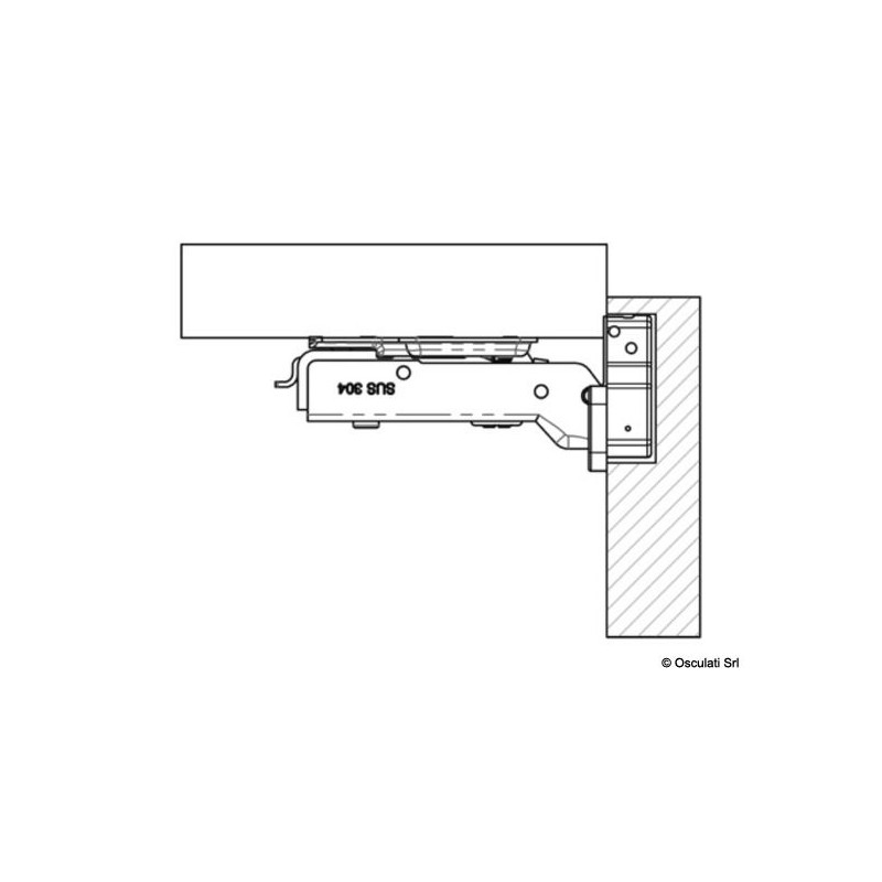 Charnière à ressort Soft Close 