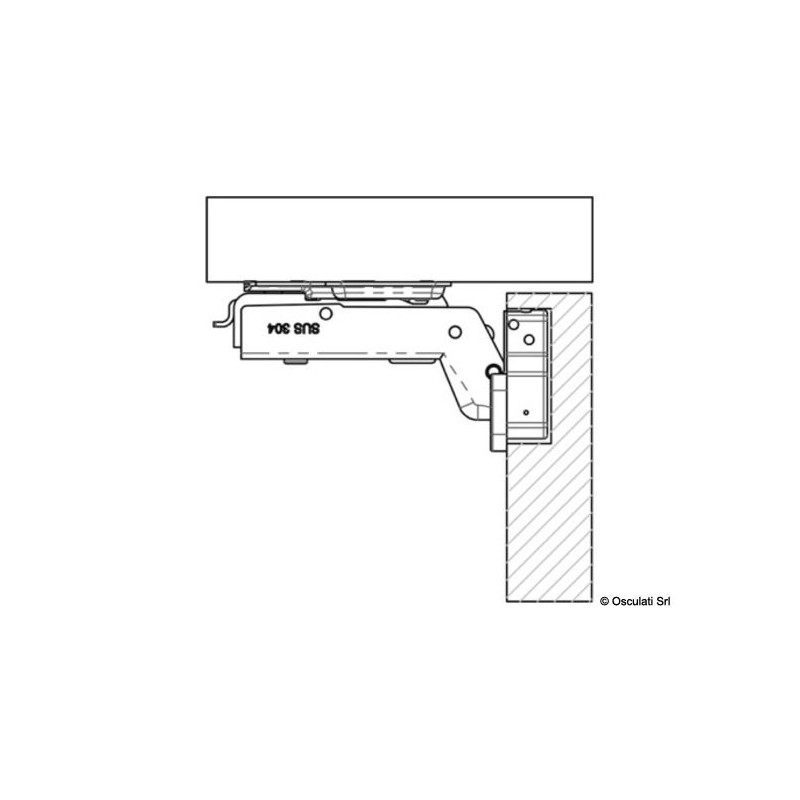 Charnière à ressort Soft Close 
