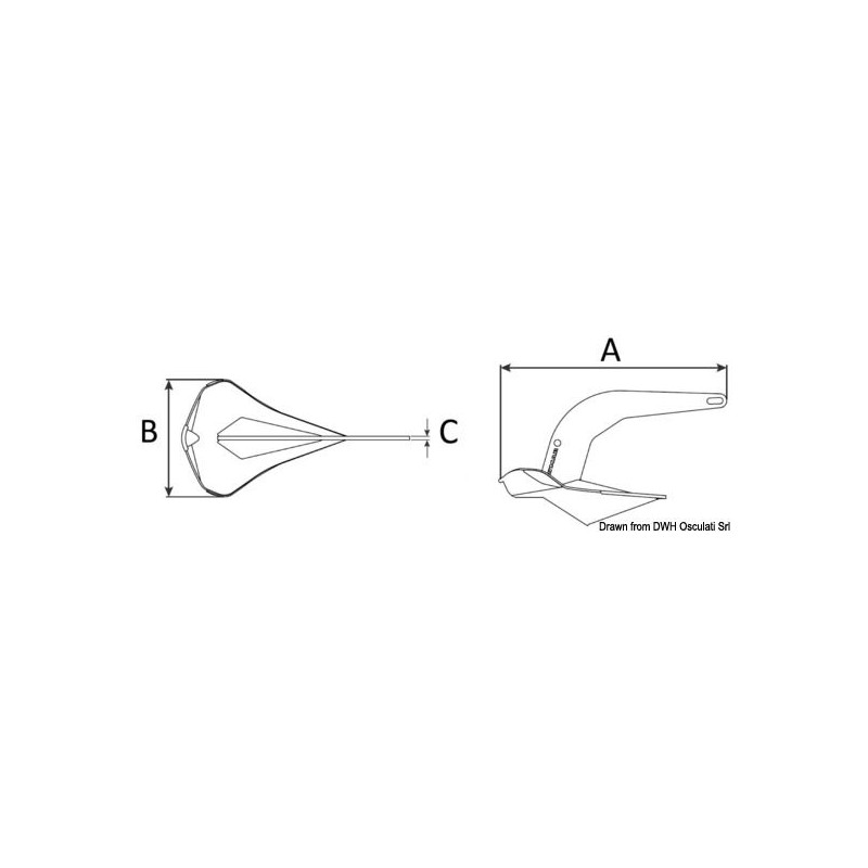 Ancre LEWMAR Epsilon       
