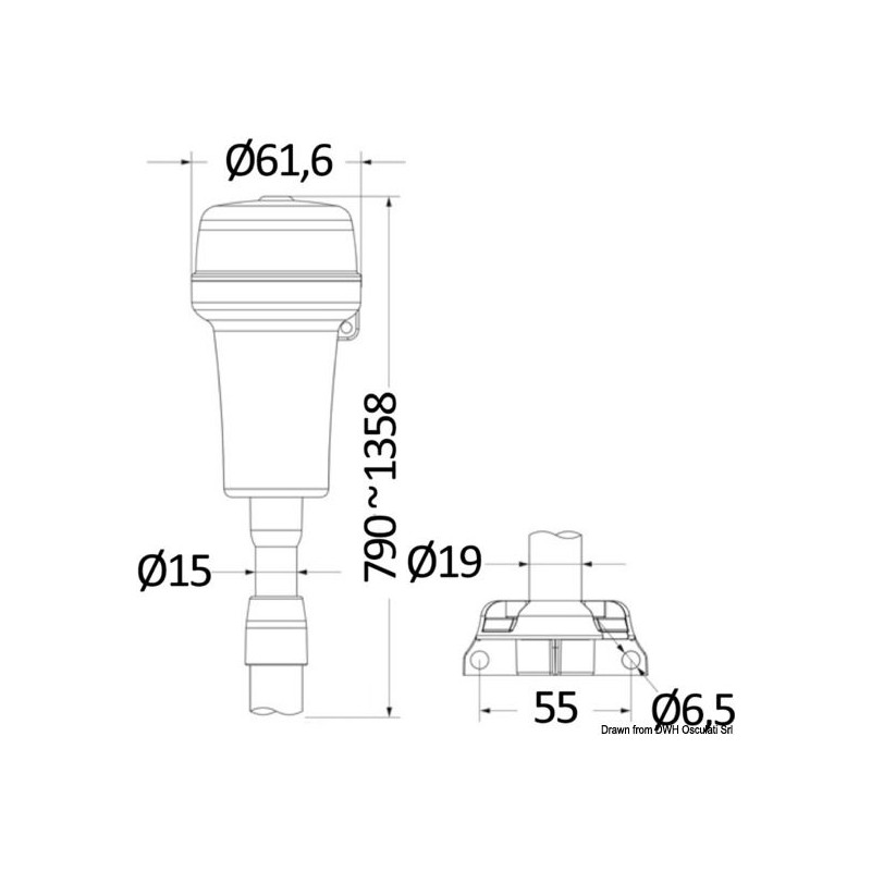 Feux de navigation multifonctions   